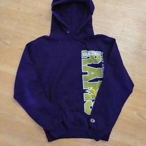 men's RAMS sweatshirt/ Champions brand/ size S